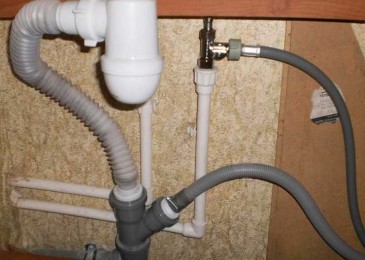 Свързване на пералня към канализацията - как да свържете правилно канализацията