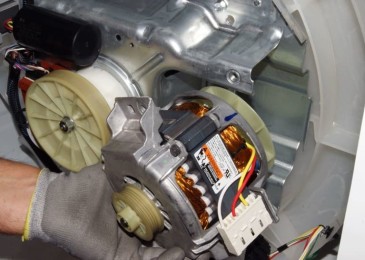 Двигател на пералня: устройство, видове, схеми на свързване