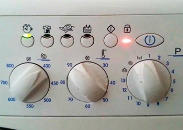 Какво означават иконите на пералната машина Indesit?