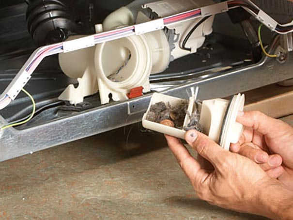 Филтърът в пералната машина е запушен