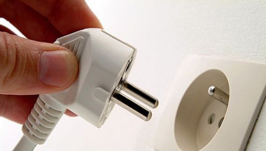 Изключване на пералнята от захранването