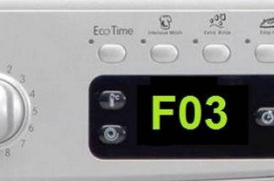 Hotpoint Ariston Грешка F03