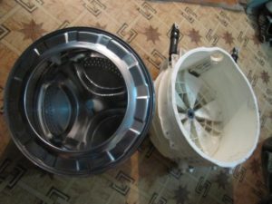 Как да разглобите барабан на пералня