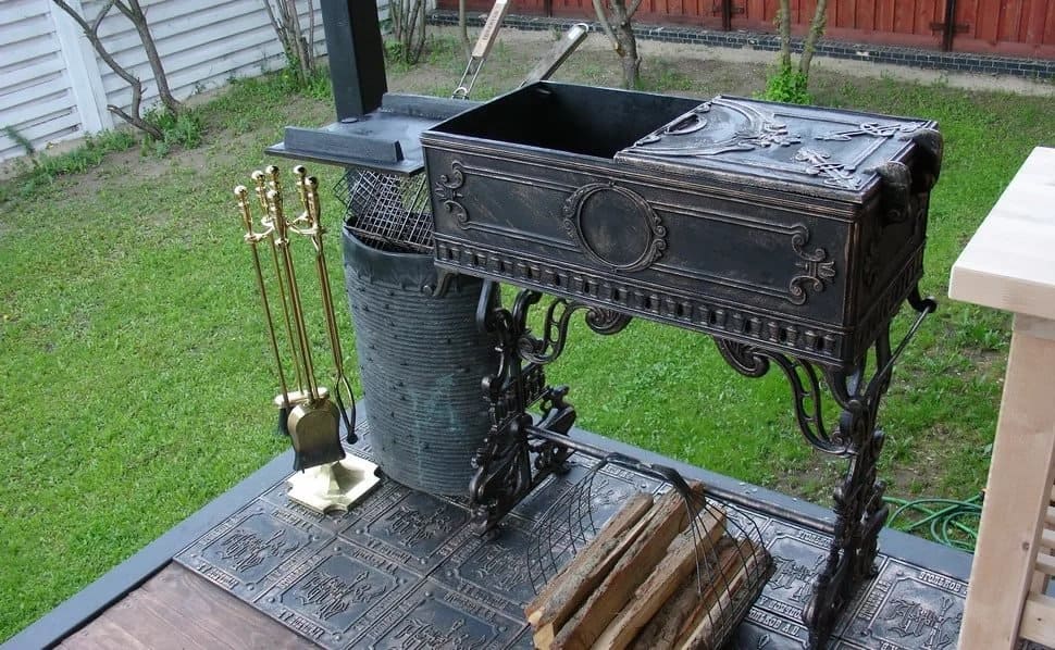 Стационарна метална скара