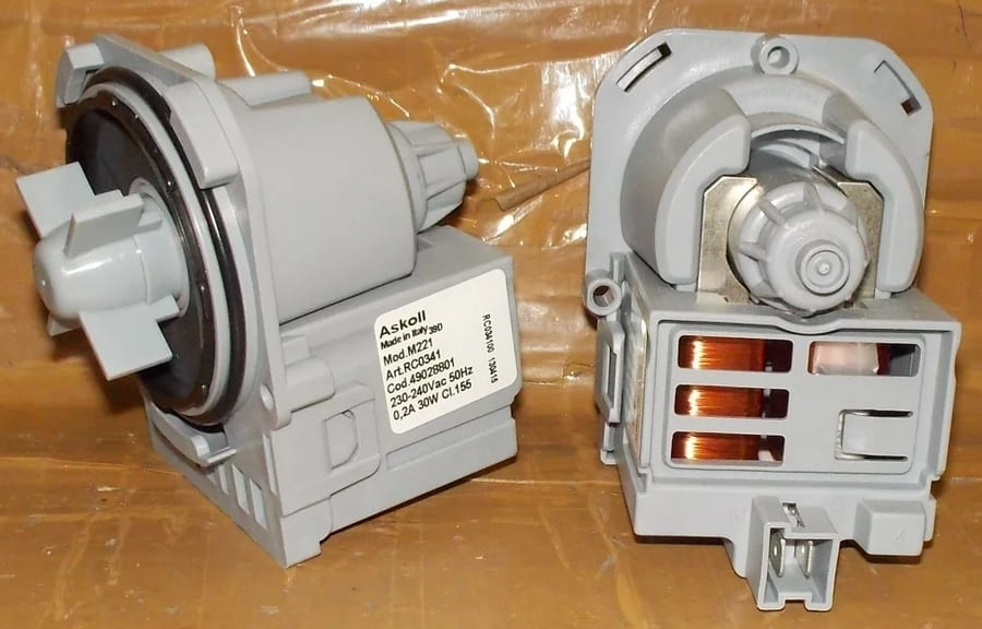 помпа за източване на пералня