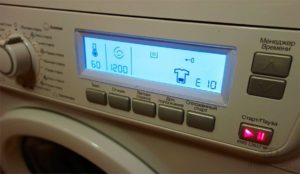 Кодове за грешки за перални Electrolux