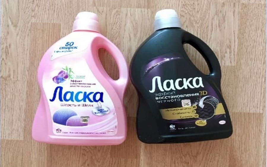 Продукти, използвани за пране на вълна