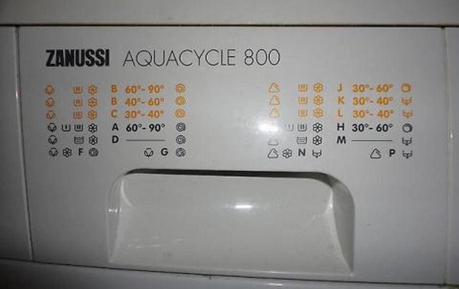 Програми за пералня Zanussi