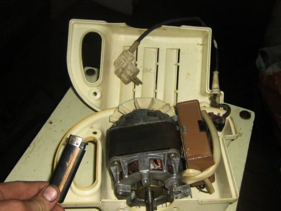 извадете двигателя от активатора