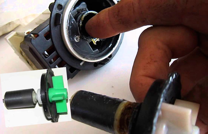 Как да разглобите помпата на пералня