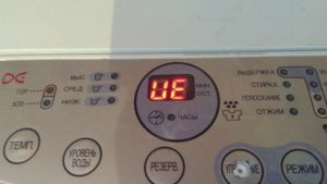 Кодове за грешки на пералня Daewoo