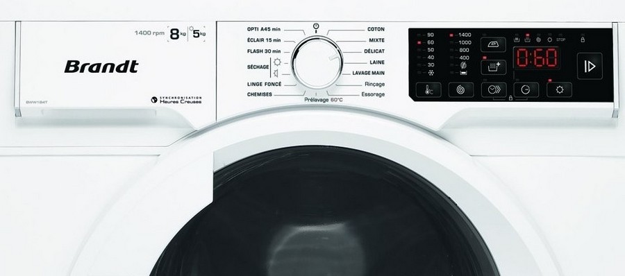 Кодове за грешки на пералня Brandt