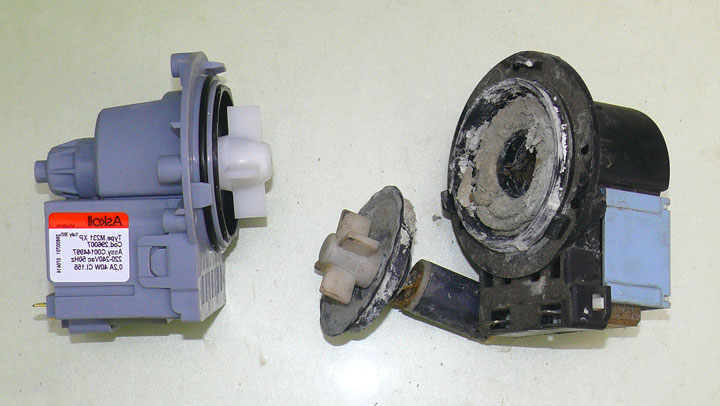 причини за повреда на помпата