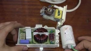 Филтър за смущения за пералня