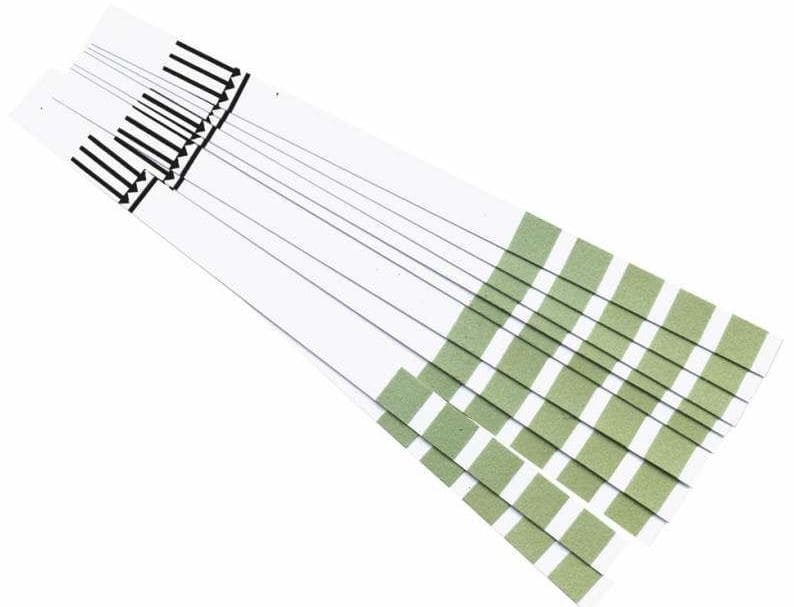 тест ленти за твърдост на водата