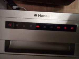 Грешка e1 в съдомиялна машина Hansa