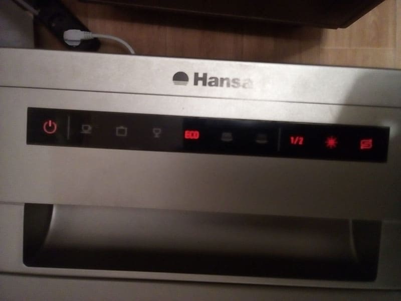 Грешка e1 в съдомиялна машина Hansa