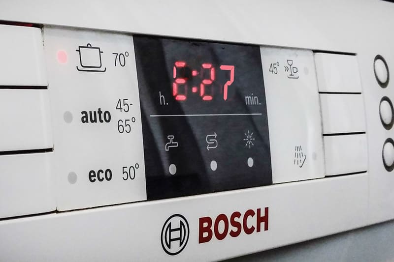 Грешка E27 в съдомиялна машина Bosch