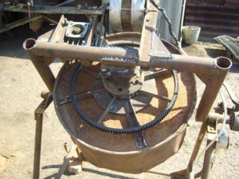 Бетонобъркачка от пералня  