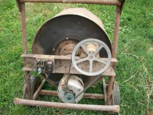 Направи си сам бетонобъркачка от пералня