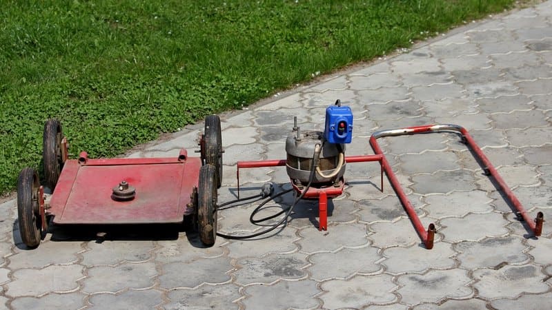 Косачка за трева от пералня