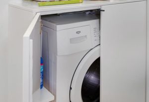 Как да скриете пералня в коридора