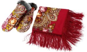 Как да перете павлопосадски шалове