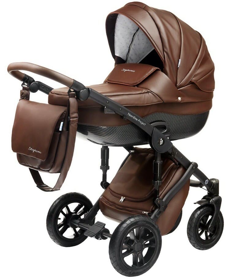 количка от еко кожа