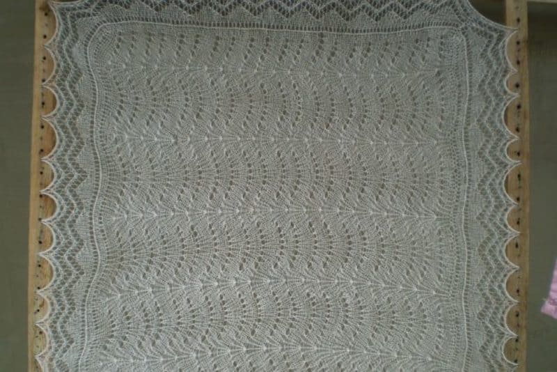 Как да изсушите правилно шал