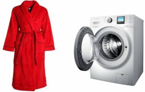 Как да перете хавлиена роба в пералня