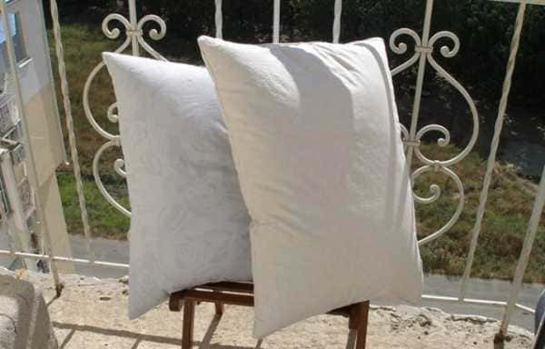 Как да изсушите възглавница  