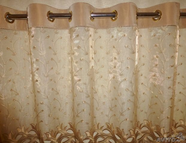 пердета с капси от органза