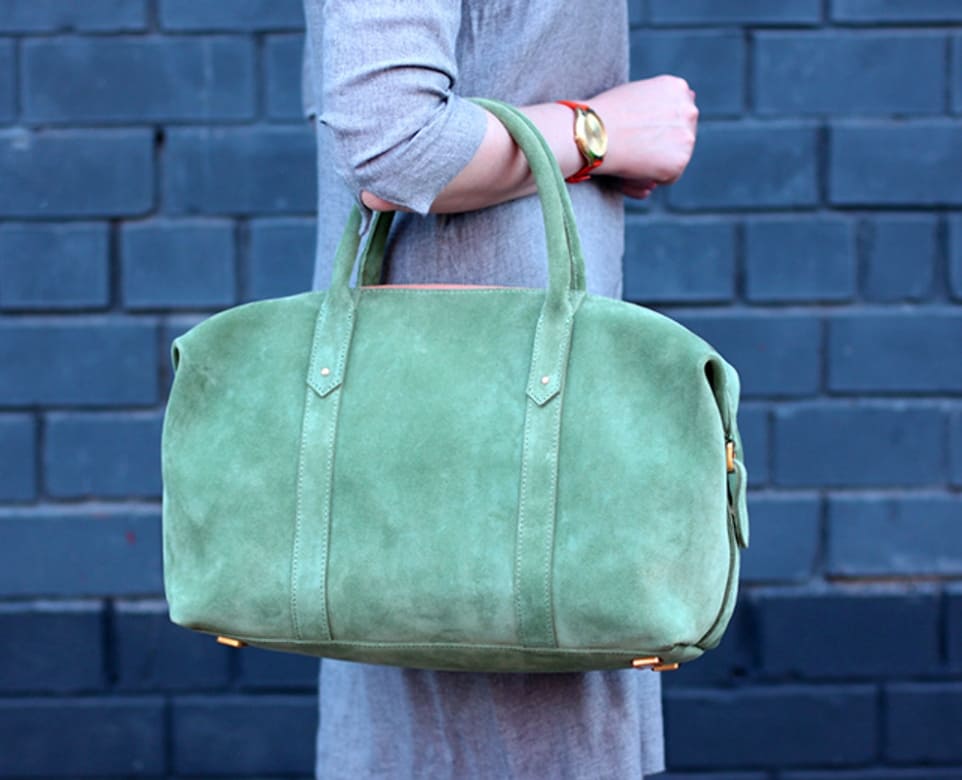 Чанти от изкуствен велур