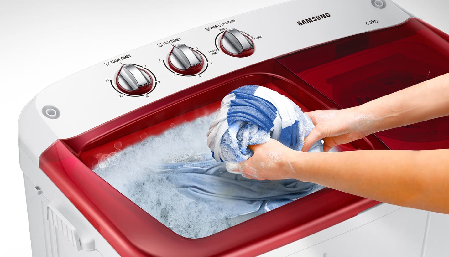 Полуавтоматични перални машини