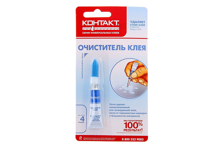 Препарат за почистване на лепило